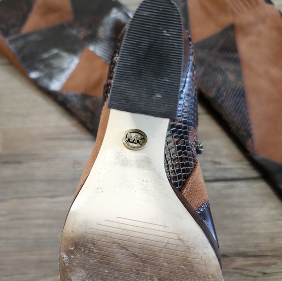 Micheal Kors patchwork boots - Picture 4 of 4